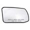 Motormite REPLACEMENT MIRROR GLASS RIGHT 56535 - alternate 1